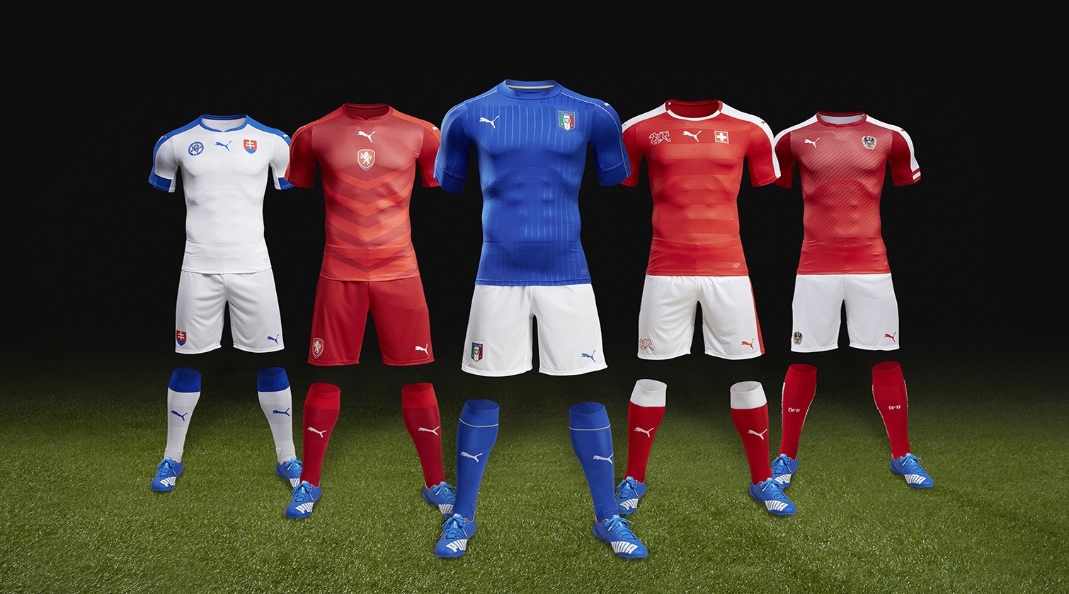 puma football team kits