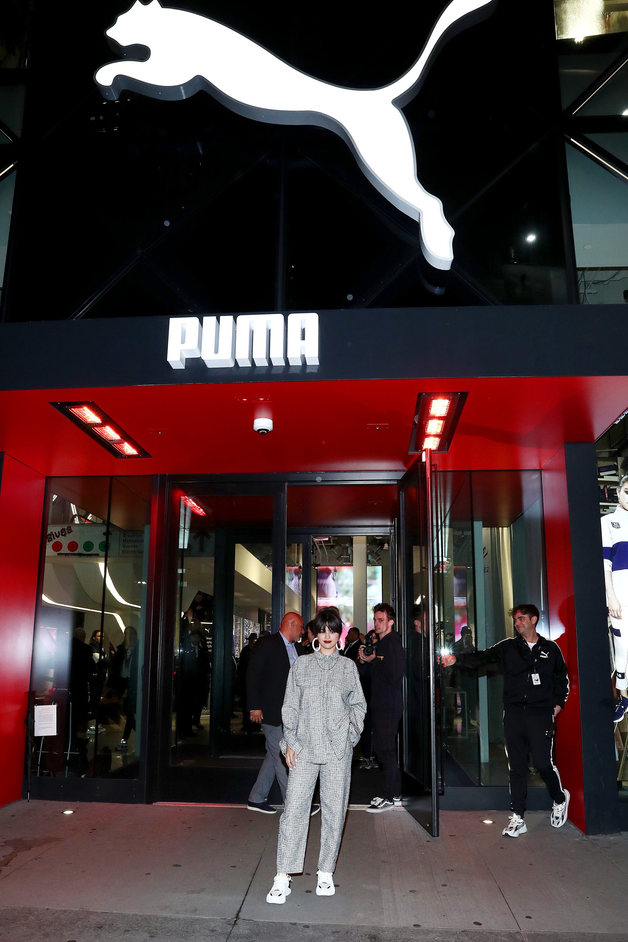 Meet & Greet With Selena Gomez At The PUMA Flagship Store In NYC - PUMA