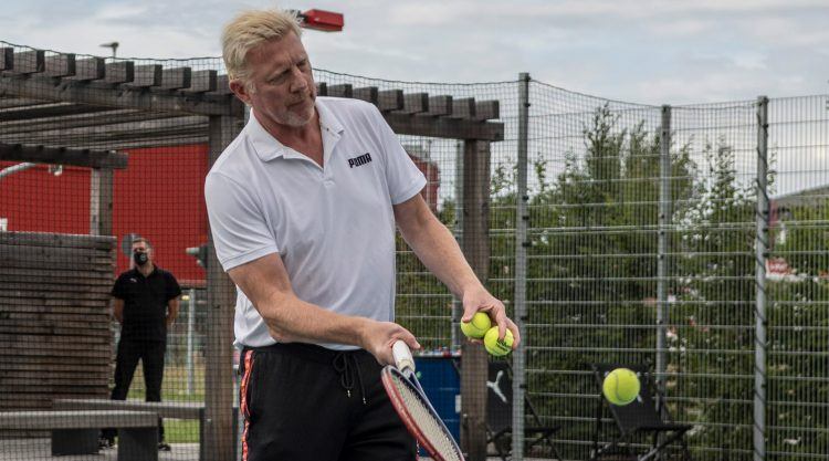 vervolgens exegese Noord West Boris Becker officially opens tennis court for PUMA employees at HQ - PUMA  CATch up