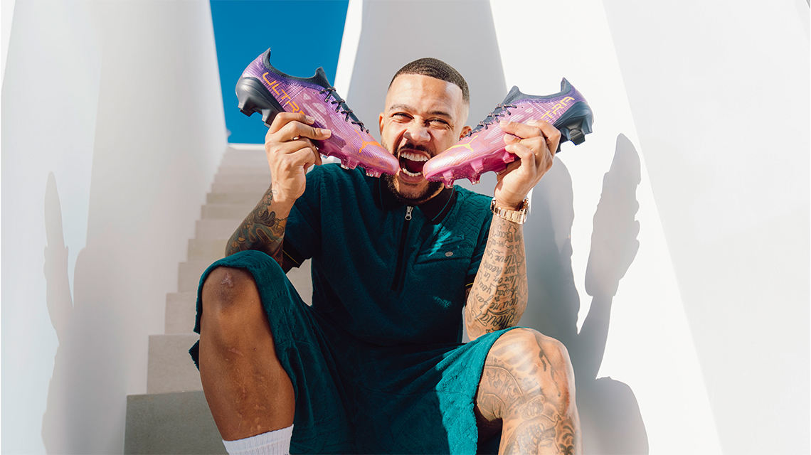 Puma Launches First Collaboration with Memphis Depay Clothing's