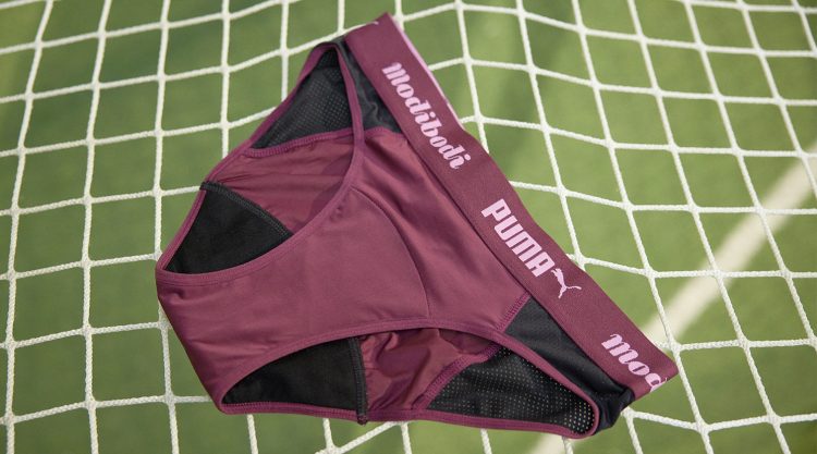 PUMA and Modibodi launch period underwear and activewear