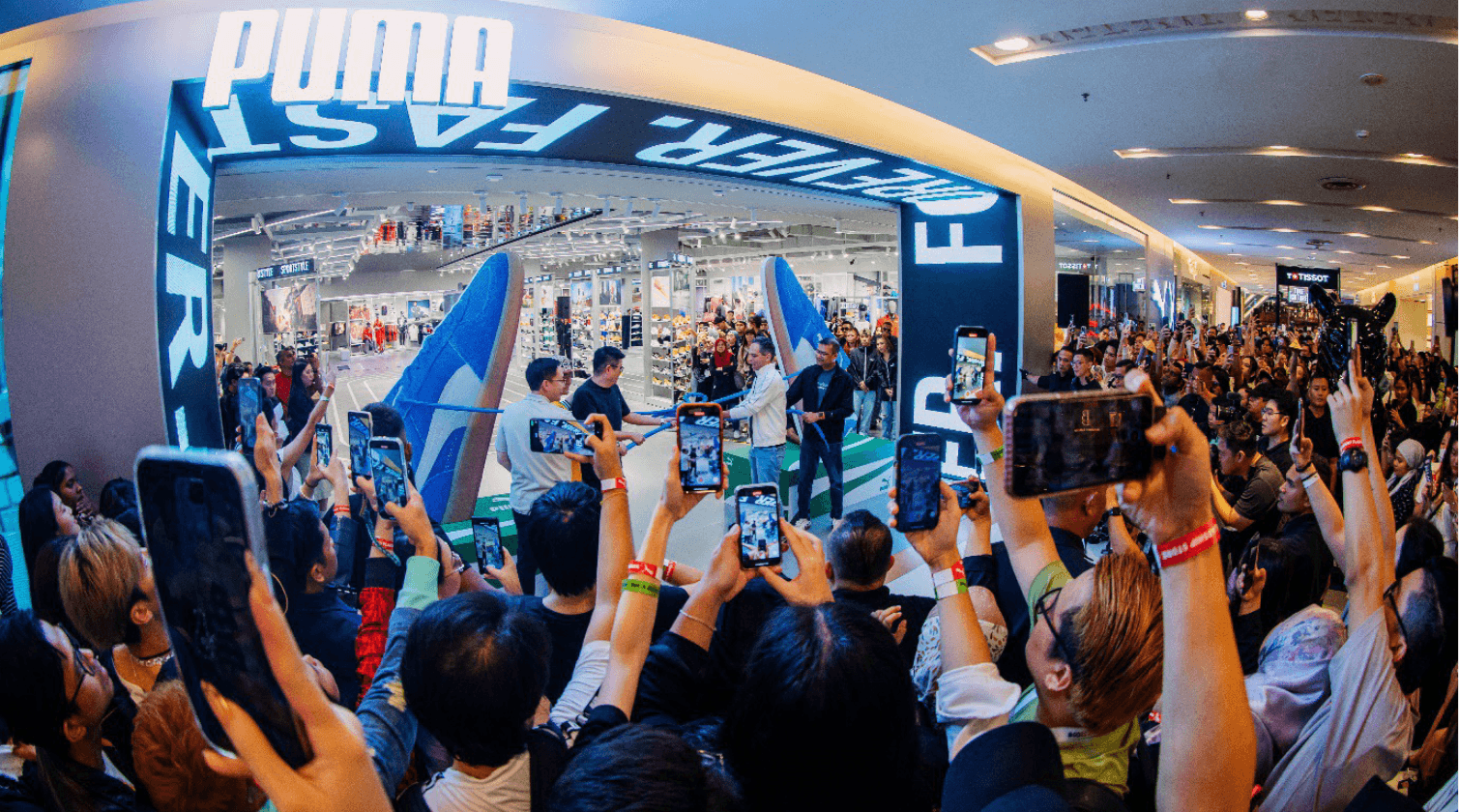 PUMA MAKES HISTORY WITH THE GRAND OPENING OF ITS LARGEST FLAGSHIP STORE IN ASIA PUMA CATch up